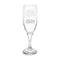 Champagne New Years Glass - Year 2024 - 7.5 OZ Flute