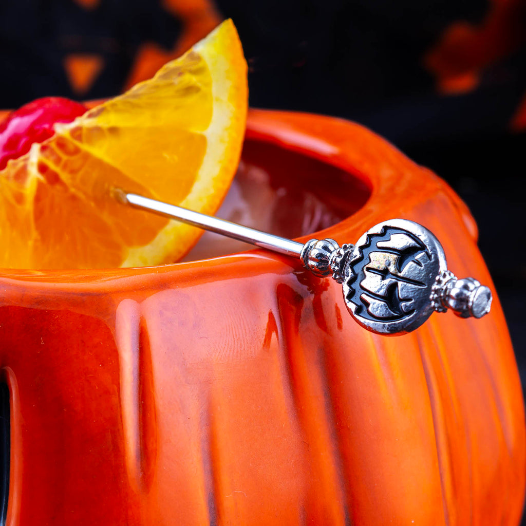 Orange and Red Charm Pumpkin