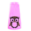 "Mr. Owl" Neon Pink Glitter Kolorcoat™ Bar Tools - Shaker or Opener
