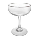 Rimmed Holiday Coupe Set of 4