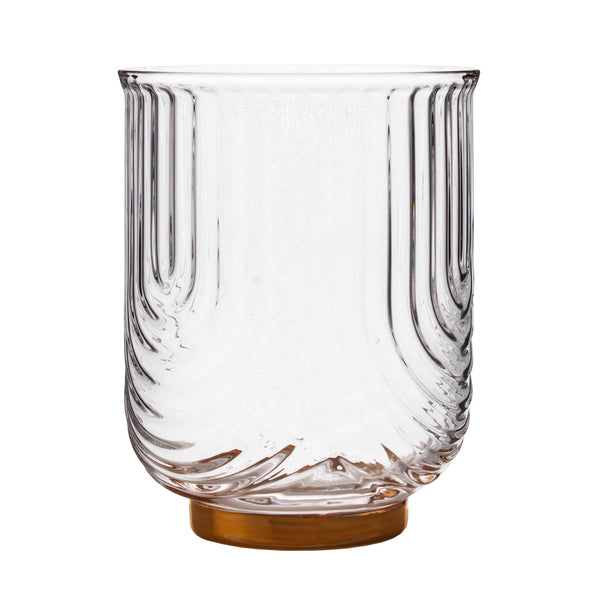 BarConic® Gilded Tumbler Glass - 12 ounce