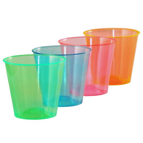 BarConic 1 oz Neon Shot Cups - Assorted