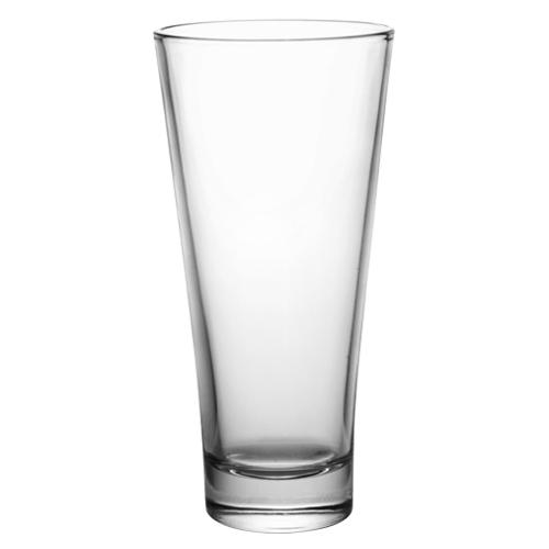 12 Pack - 12 oz. Clear Glass Restaurant Bar Flared Beer Pilsner Glasses