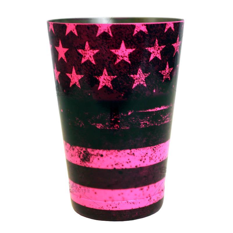 18 Ounce Plastic Light Pink Tumbler