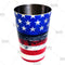 Cocktail Shaker Tin - Printed Designer Series - 18oz weighted - U.S. Flag