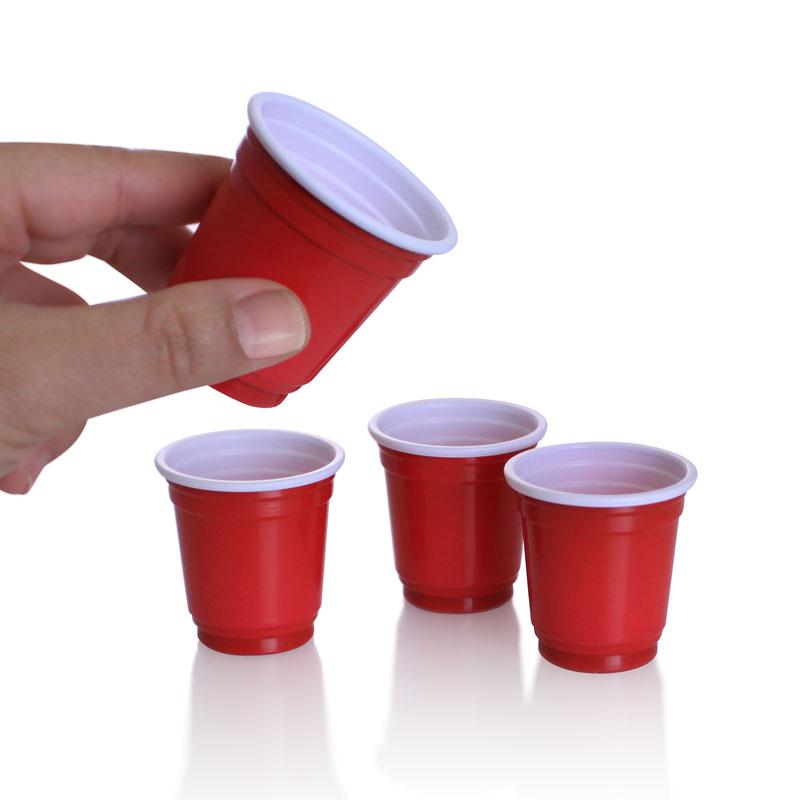 Solo Up for Anything 9 oz Squared Plastic Cups, 50 count