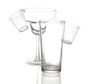 Barconic® 2oz Clear Plastic Shot Glass with Hook