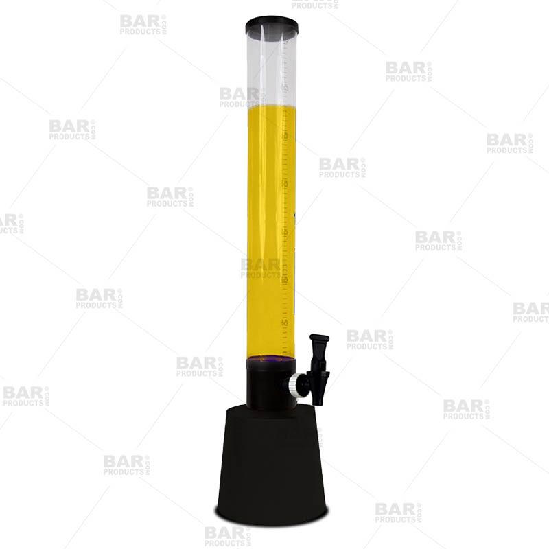 1.5L 3L Juice Drink Tower Beer Tower with Ice Tube Beverage