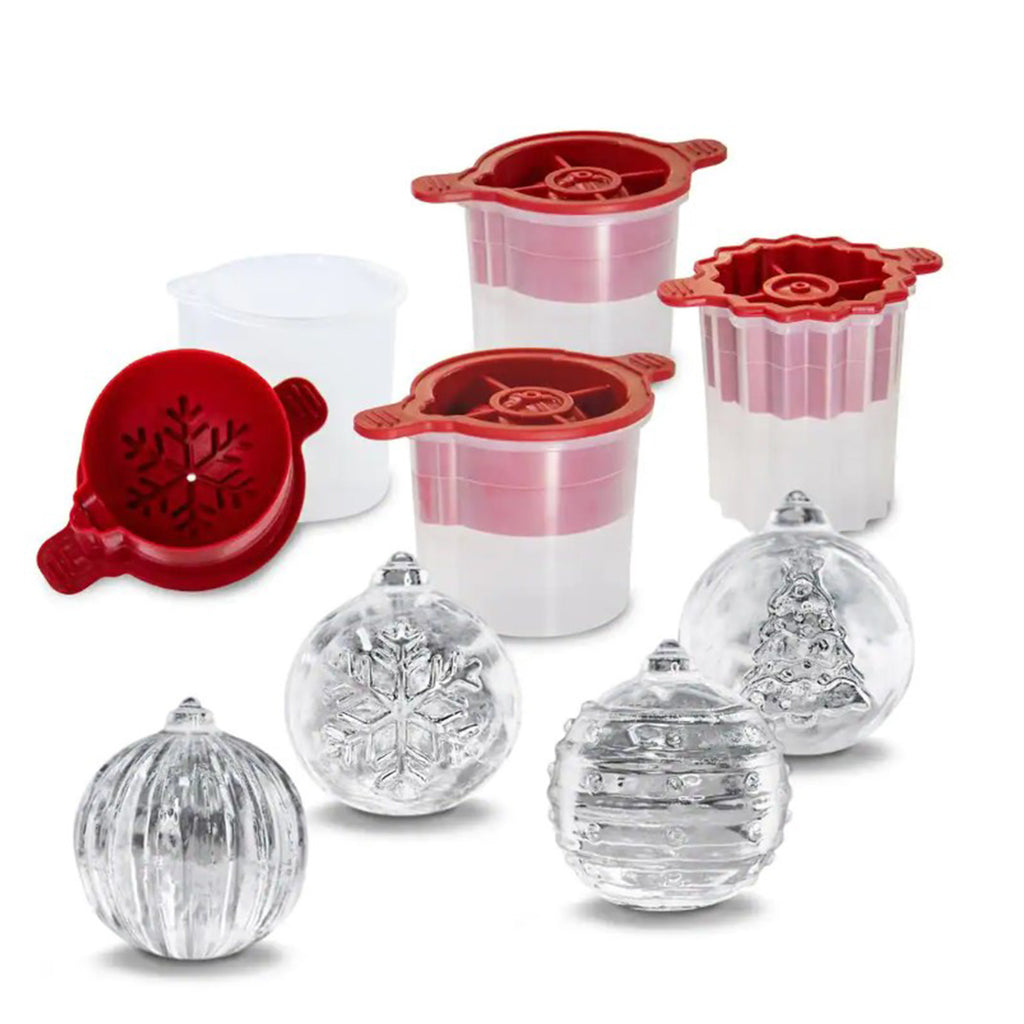 Elements by Tovolo Sphere and Jumbo Cube Ice Mold Set 3 ct