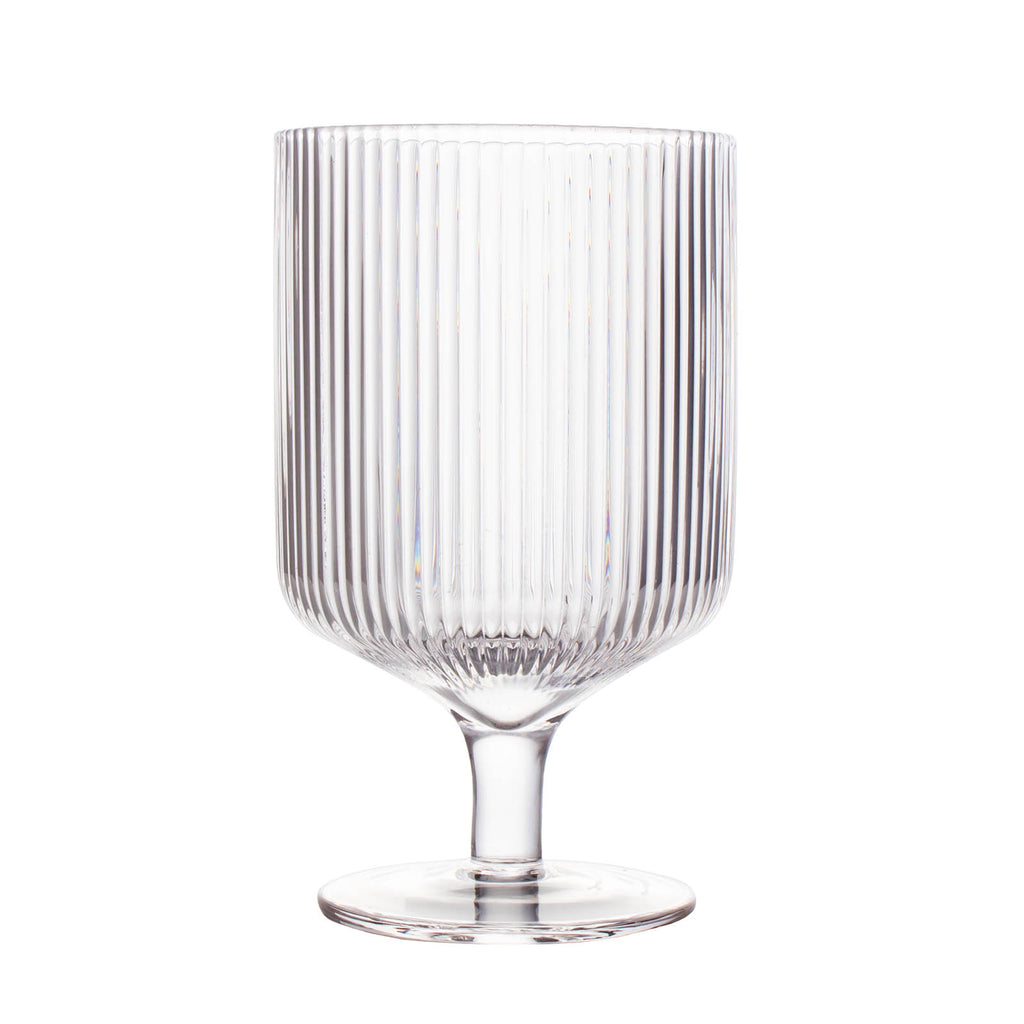 Classic Ribbed Rocks Glass w/Stem - 10 ounce - BarConic® – Bar Supplies