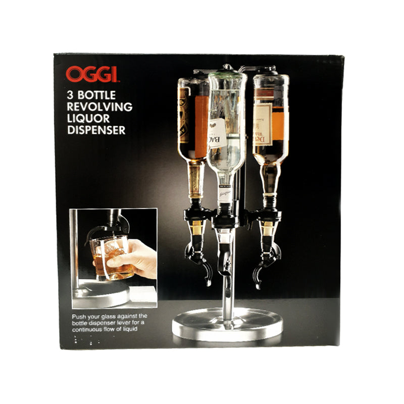 3-Qt. Beverage Dispenser with Ice Tube Chiller, OGGI