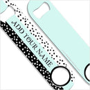 ADD YOUR NAME SPEED Bottle Opener – Watercolor Spots