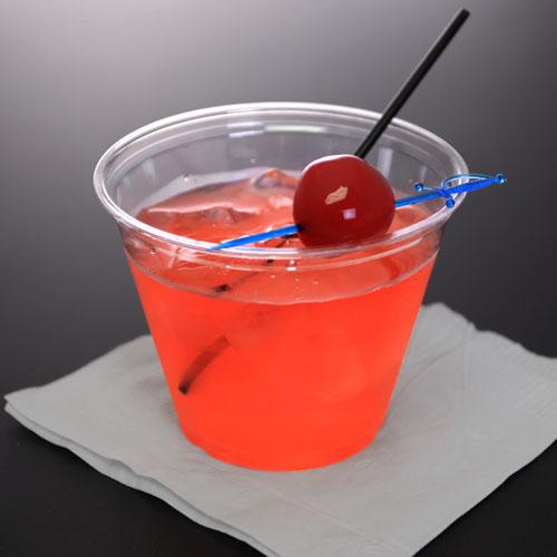 BarConic® 2 oz. Red Plastic Cups - 200 Count