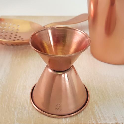 Olea Bell Jigger - Copper Plated - 1oz x 2oz