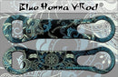 Kolorcoat V-Rod Bottle Opener - Blue Henna