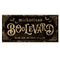 BOOLEVARD - CUSTOMIZABLE Large Vintage Wooden Halloween Sign - 11 3/4" x 23 3/4"