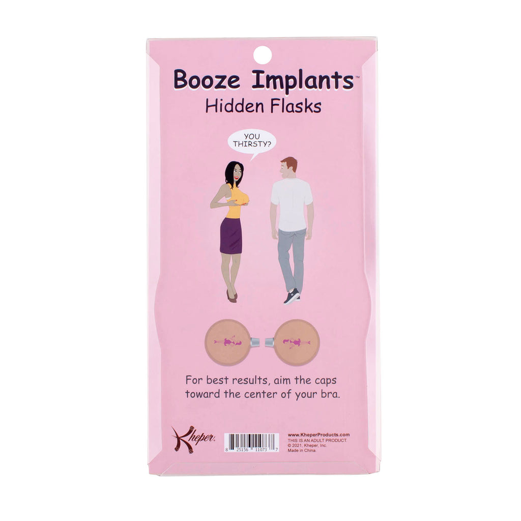 Booze Boob Implants-Secret Flasks- Bachelorette Party Favors