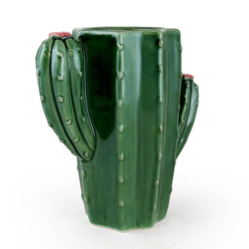 Evergreen Ceramic Travel Cup with Box, Desert Cacti Floral- 17 Oz Travel  Cup with Leakproof Lid