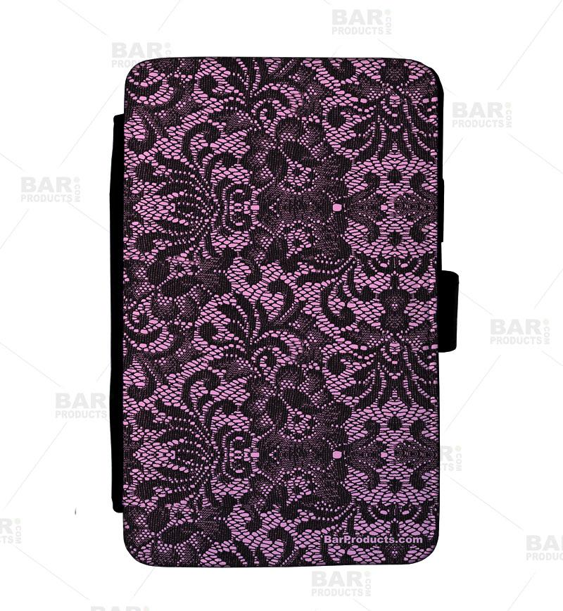 Guest Check Pad Holder - Pink Lace
