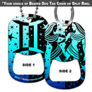 Dog Tag Bottle Opener - Zodiac Sign - Gemini