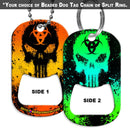 Dog Tag Bottle Opener - Hazard Skull