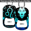 Dog Tag Bottle Opener - Zodiac Sign - Leo