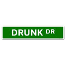 Drunk Dr" Kolorcoat Metal Bar Sign