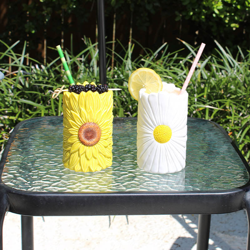 BarConic Tiki Drinkware - Sunflower - 12 oz.