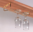 BarConic® Metal Glass Hanger Rack - (Finish and Size Options)