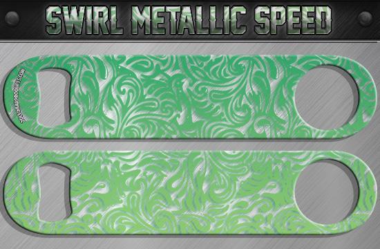 Green Swirl "Metallic" Kolorcoat™ Speed Opener