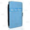 ADD YOUR NAME Guest Check Pad Holder - Blue Polka Dots