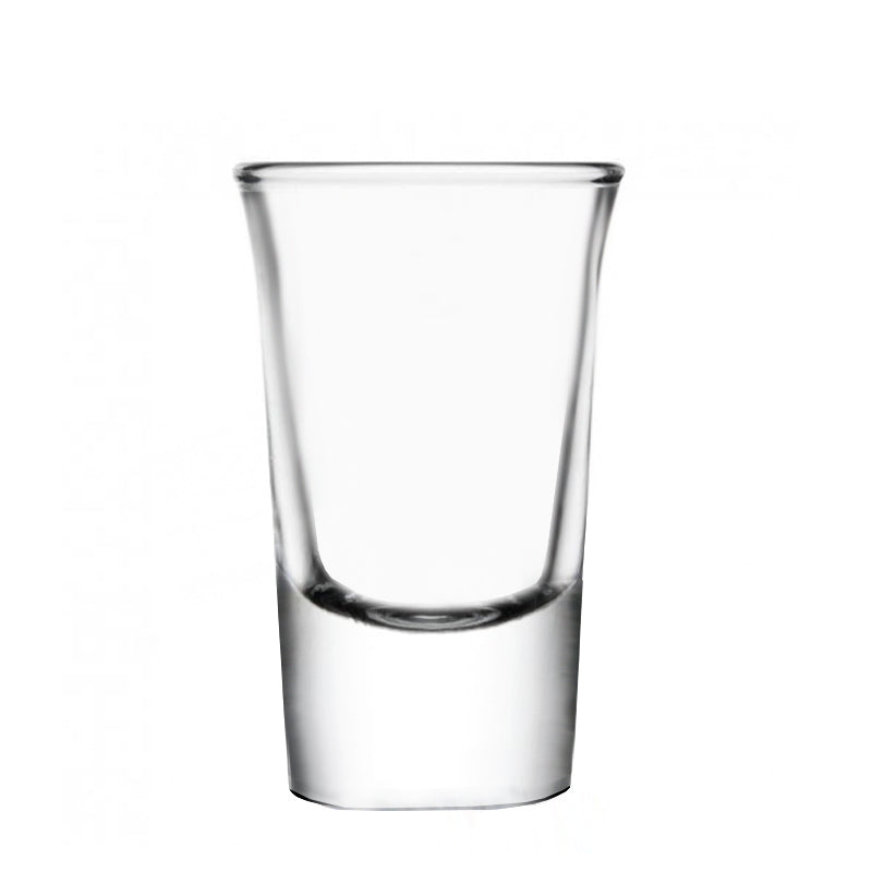 Buy Wholesale China Round Drinking Glass Whiskey Cups Thick Bottom For Bar  & Shot Glass at USD 2