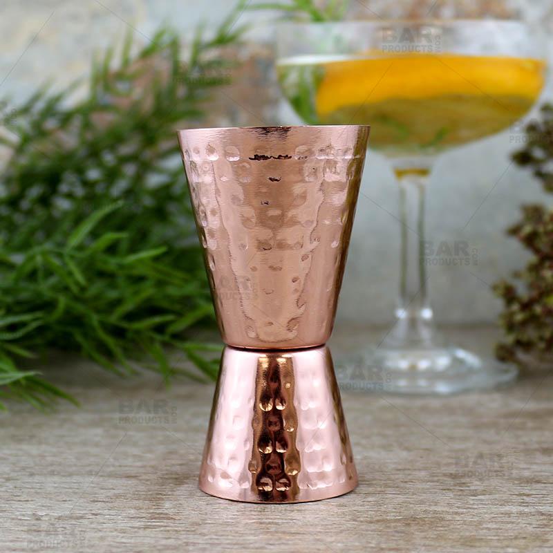 JAPANESE STYLE JIGGER / COPPER-PLATED – 1oz / 2oz – Cocktail Kingdom