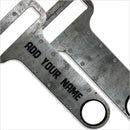 "ADD YOUR NAME" HAMMERHEAD™ Bottle Opener - Metal Plate