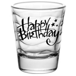 Birthday Themed Shot Glasses