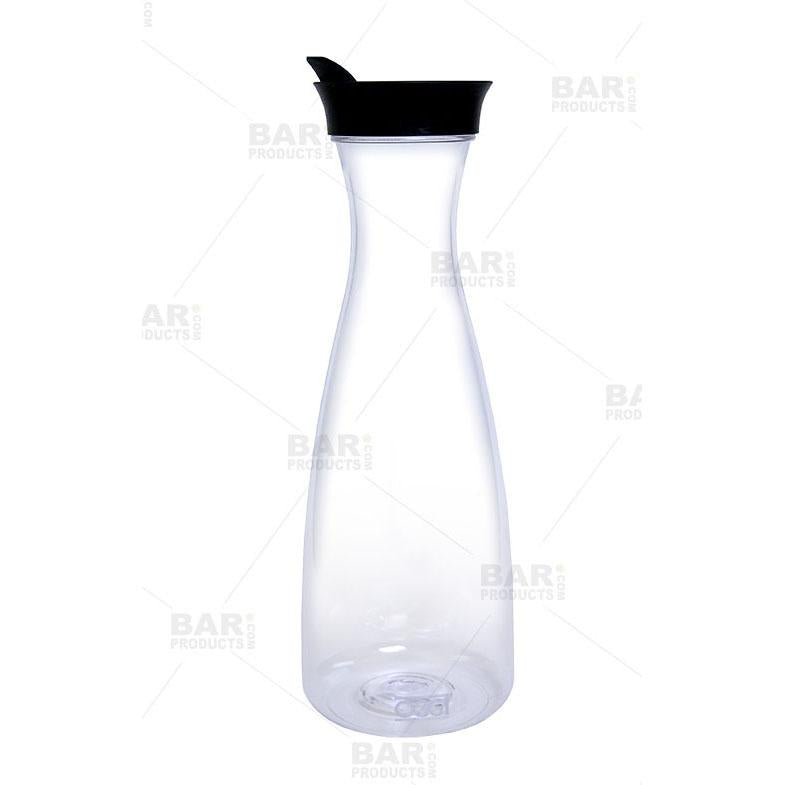Juice Jar / Carafe - 54oz - White or Black Lid – Bar Supplies