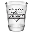 Customizable 1.75 oz. Clear Shot Glass- Saloon - AYN
