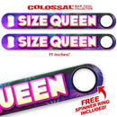 Kolorcoat™ 11" Long COLOSSAL™  Speed Bottle Opener – Size Queen