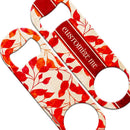 CUSTOMIZABLE Speed Bottle Opener - Medium Sized 5 inch - Autumn Leaves (V2)