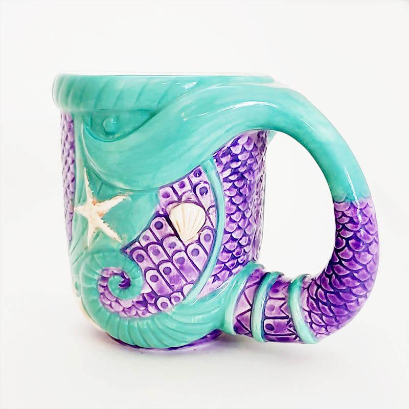 Pinky Up - Mermaid Blue Mug