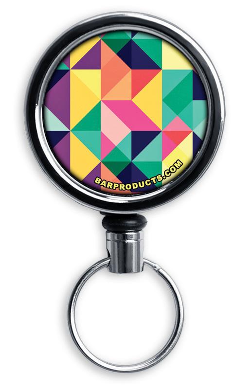 Mirrored Chrome Retractable Reel ONLY – Colorful Prism 