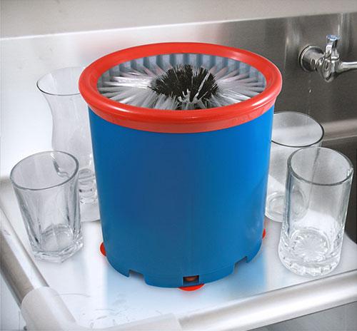 Self Contained Glass Mug Washer - Blue Oval – Bar Supplies