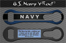 Kolorcoat V-Rod Bottle Opener - Navy