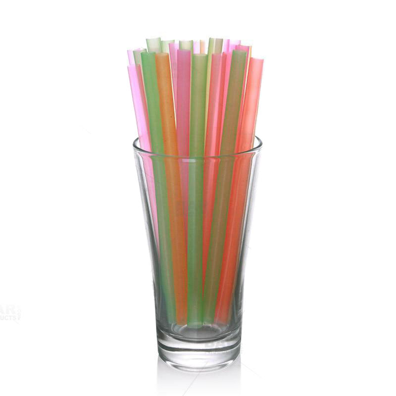 BarConic® Straws - 6 inch - Assorted Glow Neon
