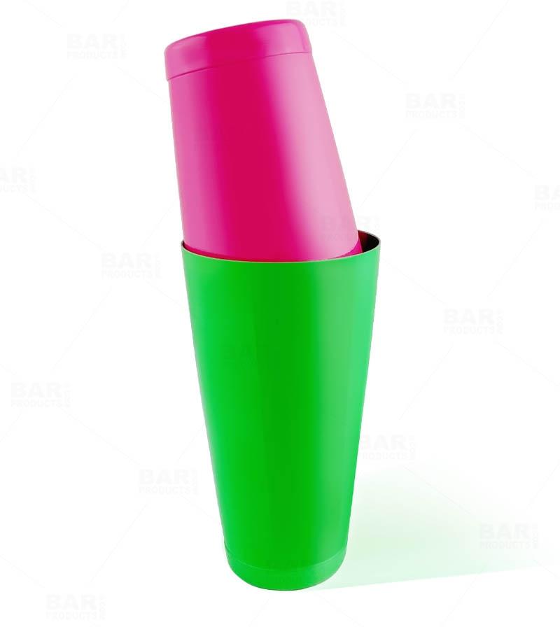 Plastic 18oz Cocktail Shakers Custom Printed