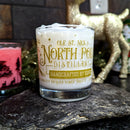 North Pole Distillery Christmas Cocktail Glass - 10 ounce