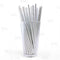 BarConic® Eco-Friendly Paper Straws - Silver Metallic - Pack of 100