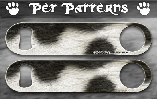 Kolorocat Speed Opener Pet Pattern: Black/White