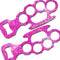 ADD YOUR NAME Knuckle Buster Bottle Opener - Glitter pink 