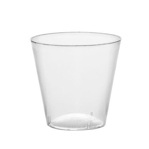 100 Clear Shot Glasses 2 oz Hard Plastic Disposable Cups Wine Party  Catering Bar